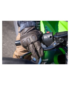 Tasker Perforated Motorcycle Gloves - Ride in Style