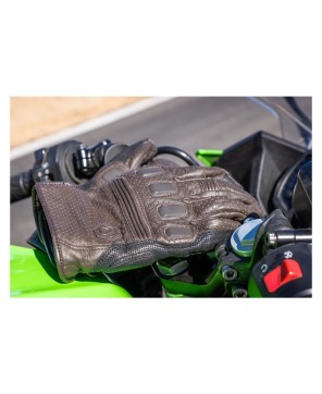 Tasker Perforated Motorcycle Gloves - Ride in Style