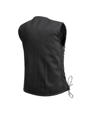 Tiff Lightweight Women's Twill Motorcycle Vest