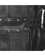 Women's Classic Motorcycle Leather Jacket - Stylish & Durable