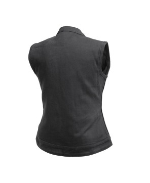 Lexy Lightweight Women's Twill Motorcycle Vest