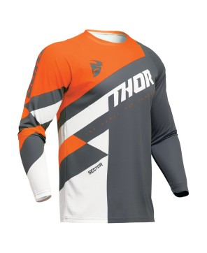 Thor Sector Checker Motocross Jersey - Performance Gear