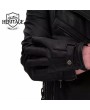 Black Leather Driving Gloves for Men