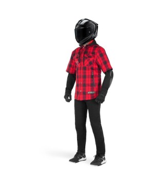 MO.ST.EQ Tartan Shirt: Stylish Moto Streetwear