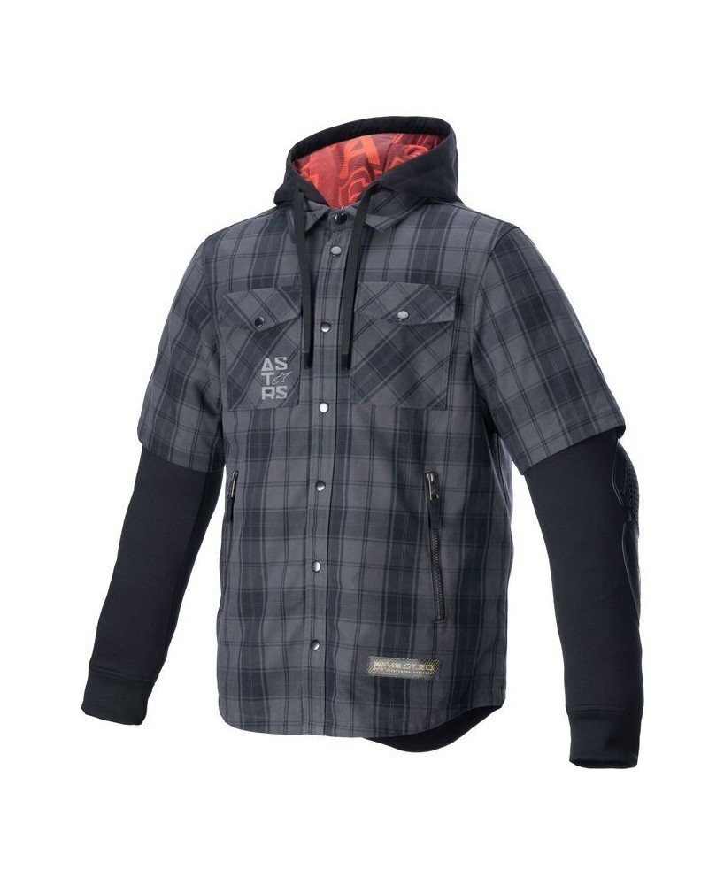 MO.ST.EQ Tartan Shirt: Stylish Moto Streetwear