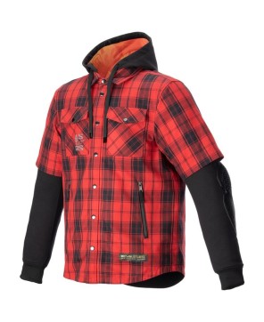 MO.ST.EQ Tartan Shirt: Stylish Moto Streetwear