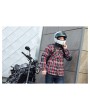 Hendrix Plaid Riding Shirt: Kevlar Lined, D3O Armored Comfort