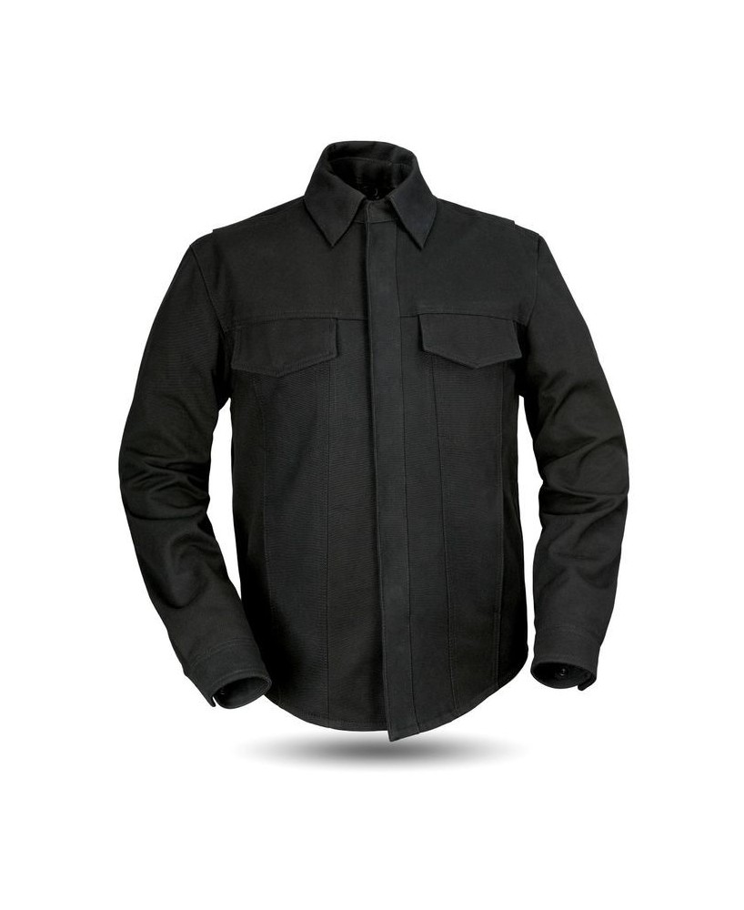 "First Manufacturing Mercer Jacket: Heavy Duty Canvas Riding Shirt"