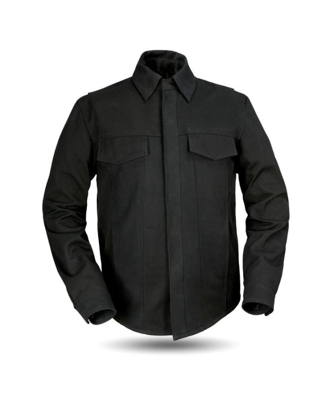 "First Manufacturing Mercer Jacket: Heavy Duty Canvas Riding Shirt"