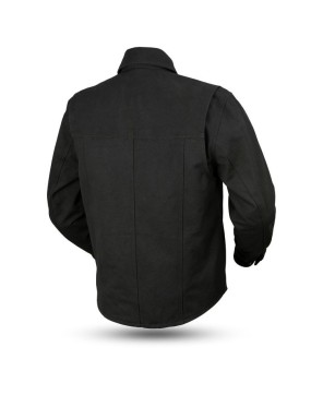 "First Manufacturing Mercer Jacket: Heavy Duty Canvas Riding Shirt"