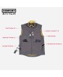 Men's Travel Vest - 26 Pockets, RFID Blocking, Water-Repellent