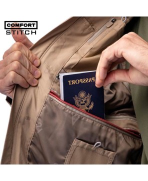 Essential Travel Jacket 2.0 for Men - 24 Pockets, RFID