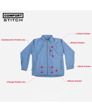 Tropiformer 3D Men's Jacket - Transformable, 22 Pockets, Ultra-Light