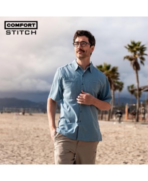 Men's Beachcomber Travel Shirt: 7-Pocket Essential