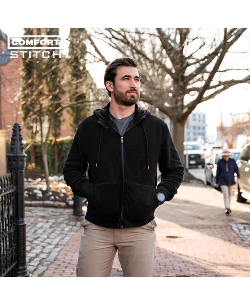 Men's Microfleece Hoodie - Ultimate Comfort & Utility!