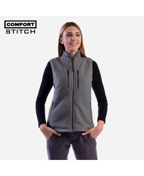 Women's Fireside Fleece Vest - 15 Pockets for Warmth and Essentials