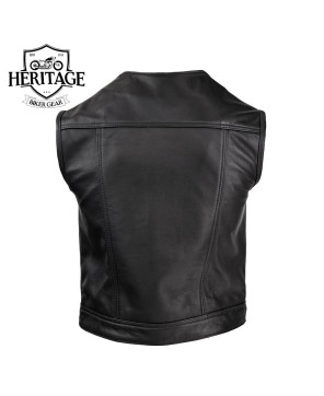 Sons of Anarchy Inspired Leather Rebel Vest