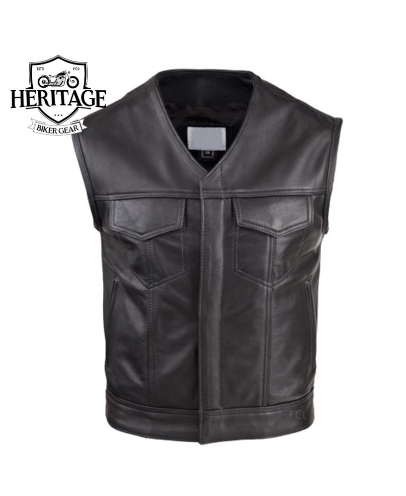 Sons of Anarchy Inspired Leather Rebel Vest