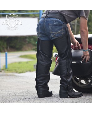 Classic Men's Motorcycle Chaps: Timeless Style & Protection