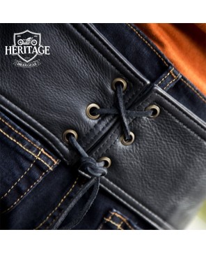 Classic Men's Motorcycle Chaps: Timeless Style & Protection