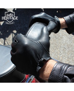 Maverick Motorcycle Gloves - Premium Deerskin Gear