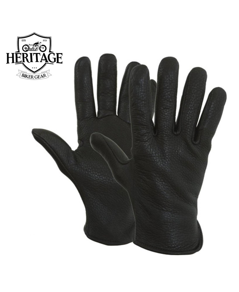 Cascadia Deerskin Motorcycle Gloves - Premium Quality