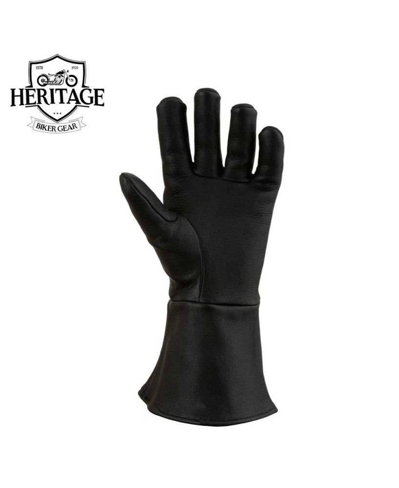 Warmth & Protection: Deerskin Motorcycle Gloves