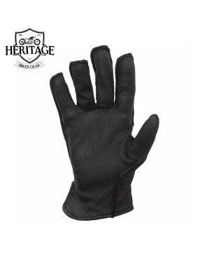 Deerskin Outseam Motorcycle Gloves - Ultimate Comfort & Style