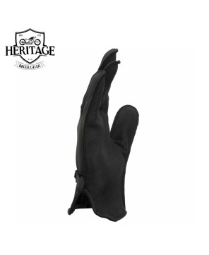 Deerskin Outseam Motorcycle Gloves - Ultimate Comfort & Style