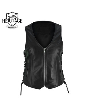 Stylish Women's Motorcycle Vest: Ride in Fashion