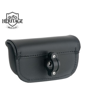 Leather Motorcycle Handlebar Bag - Durable and Stylish Accessories