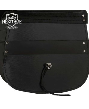 Deluxe Pony Express Leather Saddlebag