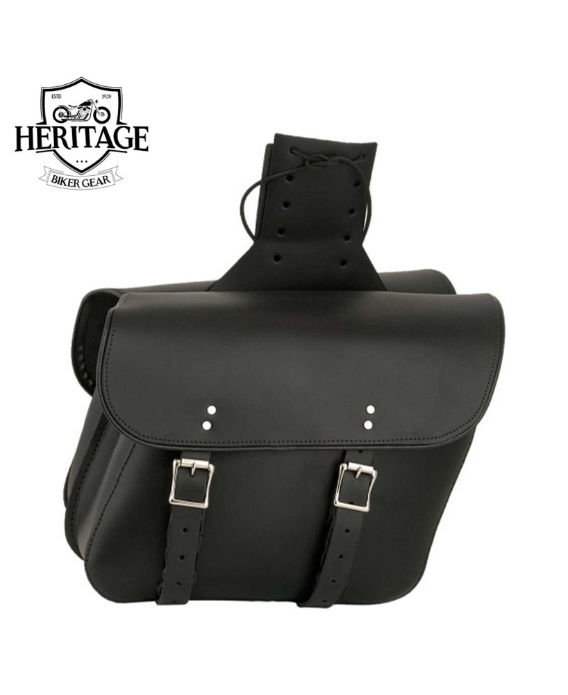 Stylish Leather Motorcycle Saddlebags for Durability & Functionality