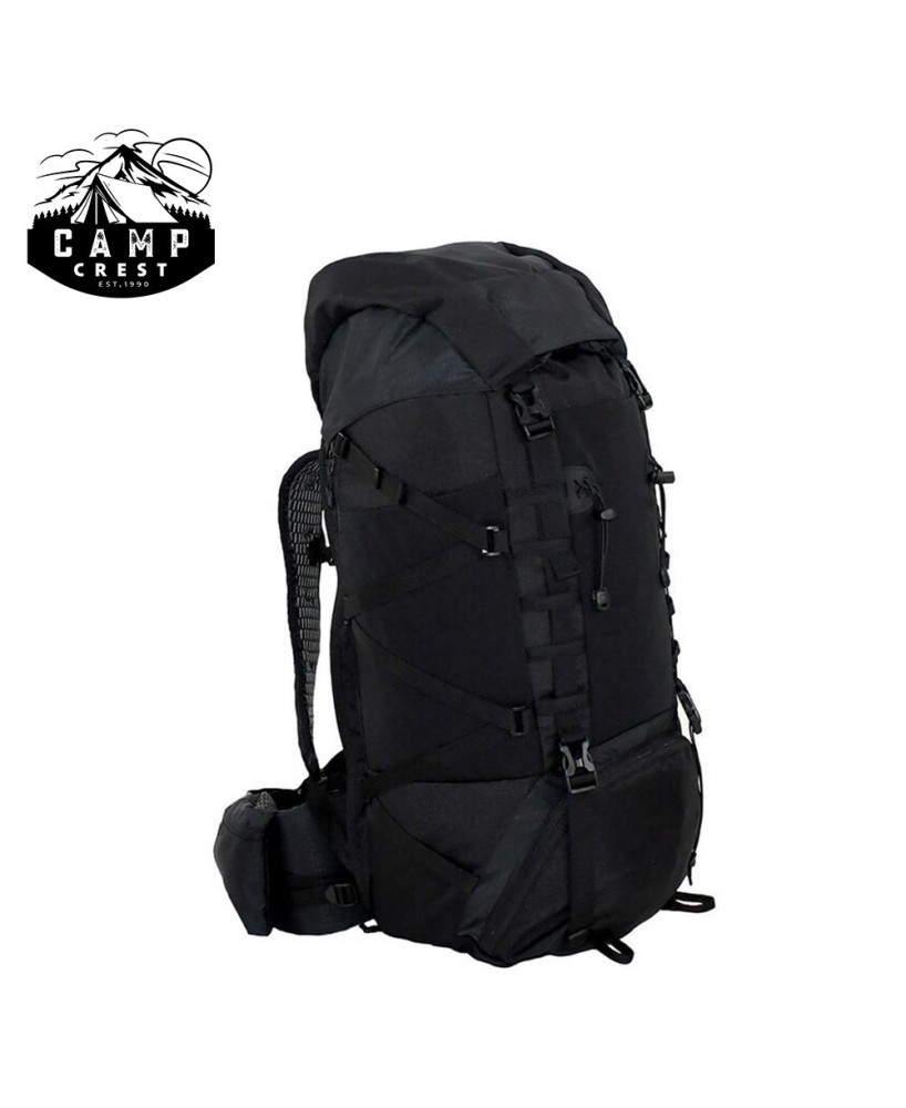 BlackWolf Nankeen Hike Pack Jet Black - Durable Multi-Day Adventure