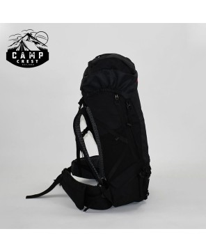 BlackWolf Nankeen Hike Pack Jet Black - Durable Multi-Day Adventure