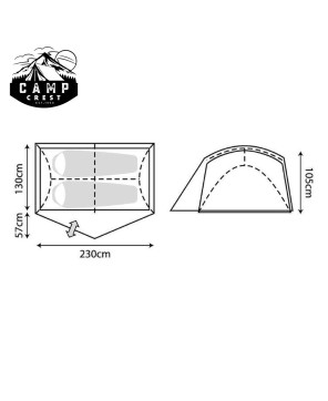 Mountain Designs Redline 2-Person Tent - Red Dahlia