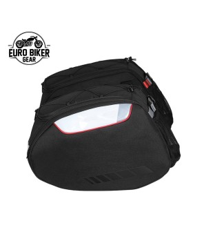 Euro Biker Gear® 100% Waterproof Motorcycle Saddle Bags - Adventure-Ready and Rainproof