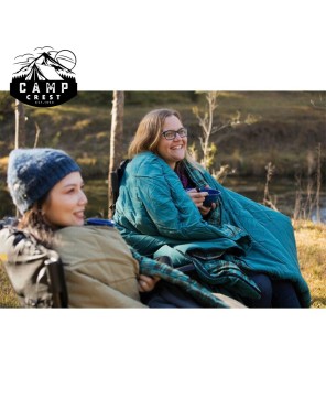 Oztrail Jindabyne 0° Sleeping Bag Teal - Comfort for Cold Nights