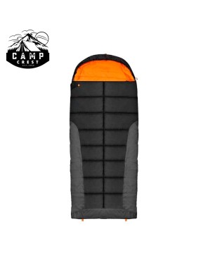 Oztent Hamilton XL 6° Sleeping Bag - Black/Orange