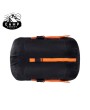Oztent Hamilton XL 6° Sleeping Bag - Black/Orange
