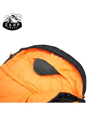 Oztent Hamilton XL 6° Sleeping Bag - Black/Orange