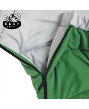 Oztrail Kingford Junior 0° Sleeping Bag - Green Comfort