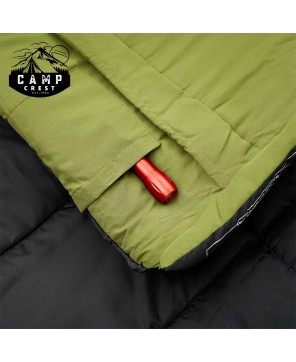 Oztent Bowen XL 1° Sleeping Bag Black & Green