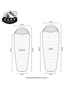 Lightweight 4-Season Down Sleeping Bag | Mountain Designs Travelite 32