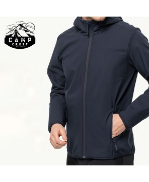 Bornberg Hiking Hoody Jacket: Windproof, Water-Repellent, Breathable