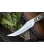 CSFIF Custom Forged Skinner Knife – D2 Steel, Hardwood Handle, Outdoor