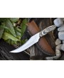 CSFIF Custom Forged Skinner Knife – D2 Steel, Hardwood Handle, Outdoor