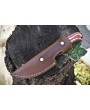 Premium CSFIF Forged Skinner Knife - D2 Steel, Hardwood Handle