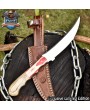 Handmade Skinner Knife 440C Steel Hard Wood