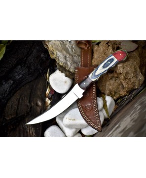 CSFIF Custom Forged Skinner Knife | 440C Steel, Hardwood Handle